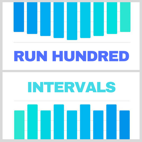 Run Hundred Intervals / 10 Mix Set (Digital Download)