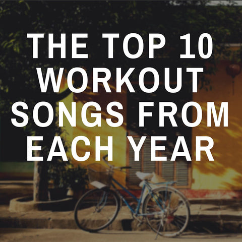 The Top 10 Workout Songs from Each Year (Custom Subscription)